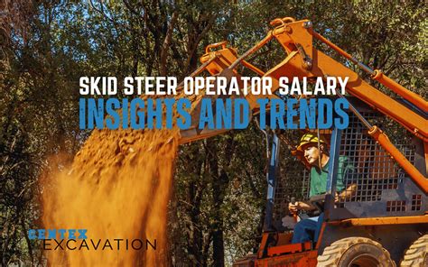 mini excavator operator salary|skid steer rates per hour.